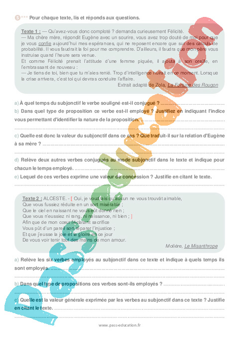 Le Mode Subjonctif Conjugaison Je Me Pr pare Au Brevet 11 me Le Mode Subjonctif Conjugaison Je Me Pr pare Au Brevet 11 me
