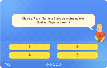 Exercices en ligne : Calculs - Mathématiques : 3eme Harmos