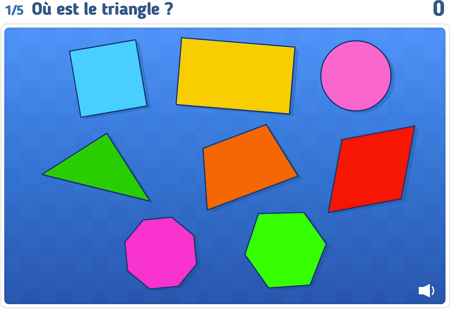 Exercices en ligne : Géométrie - Mathématiques : 5eme Harmos