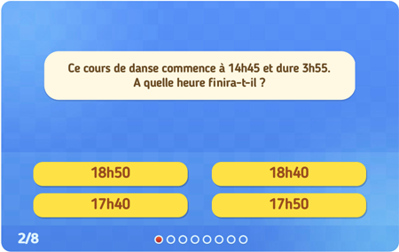 Exercices en ligne : Grandeurs et Mesures - Mathématiques : 7eme Harmos