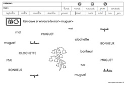 Lecture - Muguet : 2ème Harmos - PDF à imprimer