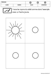 Graphisme - Pâques : 1ère Harmos - PDF à imprimer