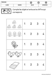 Mathématiques - Pâques - PDF à imprimer