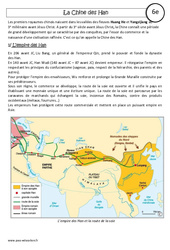 Chine des Han - Cours - Histoire : 8ème Harmos - PDF à imprimer