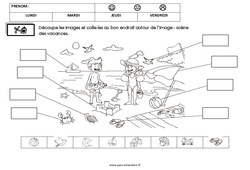 Vacances d'été : 1ère Harmos - PDF à imprimer