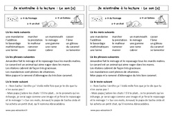 Son a - Phonologie : 4ème Harmos - PDF à imprimer