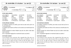 Son r - Phonologie - Etude des sons : 4ème Harmos - PDF à imprimer