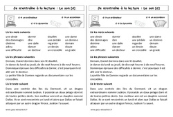 Son d - Phonologie - Etude des sons : 4ème Harmos - PDF à imprimer