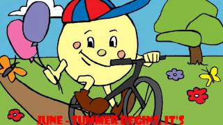 Les mois de l'année en chanson - Anglais : 5ème, 6ème, 7ème Harmos