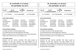 Son è devant 2 consonnes - Phonologie - Etude des sons : 4ème Harmos - PDF à imprimer