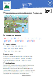 Son [GN] - Exercices : 3eme Harmos - PDF à imprimer