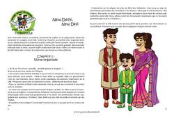 New Delhi, New Défi - Famille vadrouille - Episode 3 : 6ème, 7ème Harmos - PDF à imprimer