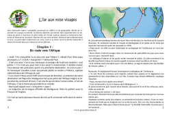 L’île aux mille visages - Famille vadrouille - Episode 4 : 6ème, 7ème Harmos - PDF à imprimer