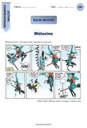 Mélusine - Bande dessinée - Lecture : 6ème Harmos - PDF à imprimer