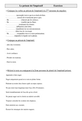 Présent de l’impératif - Exercices - Conjugaison : 7ème Harmos - PDF à imprimer