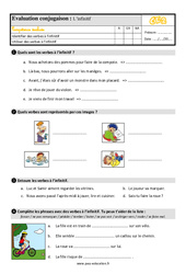 Infinitif - Évaluation, bilan : 5ème Harmos - PDF à imprimer