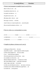 Son [j] - ill ou y - Exercices - Orthographe : 7ème Harmos - PDF à imprimer