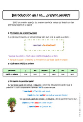 Present perfect - Cours - Anglais : 9eme Harmos - PDF à imprimer