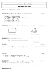 Aires - Examen Evaluation  : 8ème Harmos - PDF à imprimer