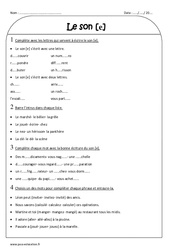 Son é, er, et, ez - Exercices  : 5ème Harmos - PDF à imprimer