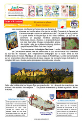 Escale n°4 - Occitanie - Un petit tour en France : 6ème, 7ème Harmos - PDF à imprimer