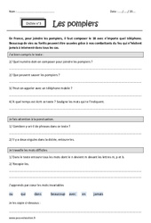 m devant m, p , b - Dictée accompagnée n°3 : 5ème Harmos - PDF à imprimer