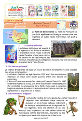 Escale n°7 - Bretagne - Un petit tour en France : 4ème, 5ème Harmos - PDF à imprimer