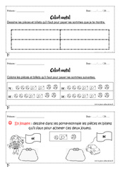 Calcul mental - Exercices et bilan - Semaine 5 à 8 : 3eme Harmos - PDF à imprimer