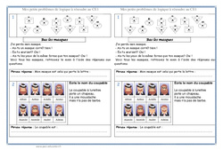 Logique - Problèmes : 4ème Harmos - PDF à imprimer