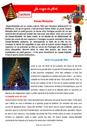 La magie de Noël - Lecture pluridisciplinaire : 6ème, 7ème Harmos - PDF à imprimer