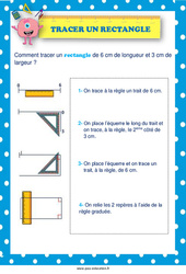 Tracer un triangle - Affiche : 3eme, 4ème Harmos - PDF à imprimer