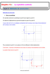 Méthodes de construction - Cours : 9eme Harmos - PDF à imprimer