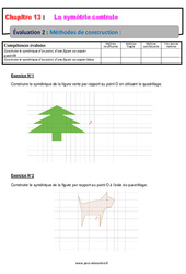 Méthodes de construction - Examen Evaluation, bilan, contrôle avec la correction : 9eme Harmos - PDF à imprimer