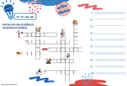 Confusions des sons [ein - ien] - Phonologie - Ortho' fléchés : 4ème, 5ème Harmos - PDF à imprimer