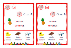 Son [a] - Affiche : 3eme, 4ème Harmos - PDF à imprimer