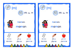 Le son [m] - Affiche : 3eme, 4ème Harmos - PDF à imprimer