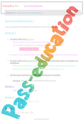 Situations problèmes - Séquence complète - Les fractions : 8ème Harmos - PDF à imprimer