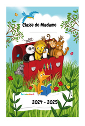 Affiches de porte (2024 - 2025) à télécharger de la maternelle : 1ère, 2ème Harmos, 3eme, 4ème, 5ème Harmos - PDF à imprimer