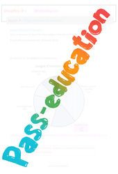 Diagrammes circulaires - Séquence complète sur les statistiques : 10ème Harmos - PDF à imprimer