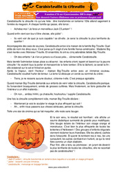 Halloween - Lecture thématique : 4ème, 5ème Harmos - PDF à imprimer