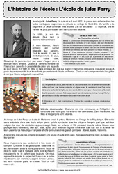 Ecole de Jules Ferry - Exercices : 7ème Harmos - PDF à imprimer