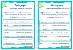 Le participe passé en i - is - it - u - Rituels - Orthographe : 6ème, 7ème Harmos - PDF à imprimer