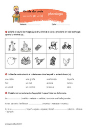 Le son O ouvert et le son O fermé - Phonologie - Exercices  : 4ème, 5ème Harmos - PDF à imprimer