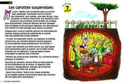 Les carottes suspendues - Lecture - Compréhension fine - Inférences : 4ème Harmos - PDF à imprimer