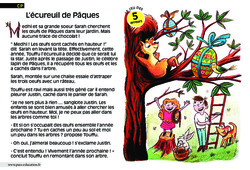 L’écureuil de Pâques - Lecture - Compréhension fine - Inférences : 3eme Harmos - PDF à imprimer