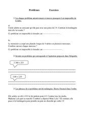 Problèmes - Exercices -  Problèmes divers  2 : 5ème Harmos - PDF à imprimer