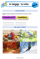 Les coquelicots de Monet - Langage - Expression orale - EMC : 1ère, 2ème Harmos - PDF à imprimer