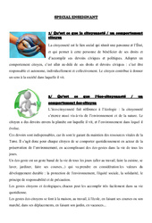 Dossier eco - citoyen - 2 : 6ème, 7ème Harmos - PDF à imprimer