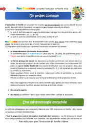 IEF Instruction En Famille, École à la maison pour la Guide d’utilisation de la méthode - école à la maison IEF - Fiches  - (en libre téléchargement) : 8ème Harmos