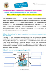 Les pirates - Atelier « Œil de lynx » : 5ème Harmos - PDF à imprimer